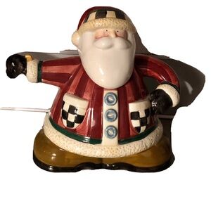 Sakura Santa Claus Short and Stout Mini Teapot NEW